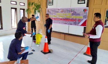 Polres-TTS-Gelar-Lomba-Olah-TKP-Antar-Polsek-Sambut-HUT-Bhayangkara-ke-80