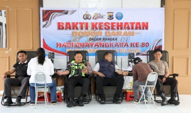 Sambut-Hari-Bhayangkara-ke-80,-Polres-TTS-Laksanakan-Kegiatan-Donor-Darah
