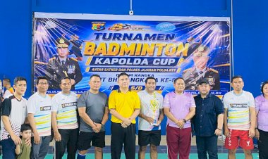 Tampil-Memukau,-Tim-Badminton-Polres-TTS-Raih-Juara-3-di-Ajang-Kapolda-Cup-2026