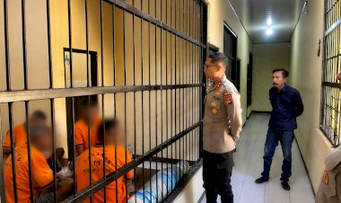 Kapolres-TTS-Cek-Kondisi-Tahanan,-Pastikan-Keamanan-dan-Kesehatan-Penghuni-Sel-Terjaga