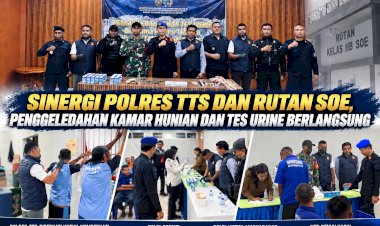 Sinergi-Polres-TTS-dan-Rutan-Soe,-Penggeledahan-Kamar-Hunian-dan-Tes-Urine-Berlangsung