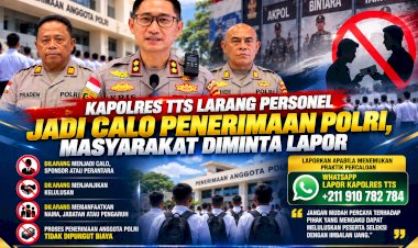 Kapolres-TTS-Tegaskan-Larangan-Praktik-Percaloan-dalam-Penerimaan-Anggota-Polri