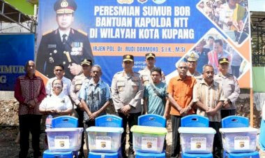 Kapolda-NTT-Resmikan-8-Titik-Sumur-Bor-di-Kota-Kupang,-Wujud-Kepedulian-Polri-terhadap-Kebutuhan-Air-Bersih-Masyarakat
