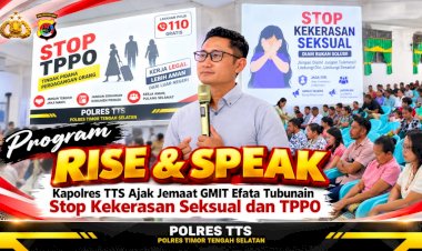 Program-Rise-&-Speak,-Kapolres-TTS-Ajak-Jemaat-GMIT-Efata-Tubunain-Stop-Kekerasan-Seksual-dan-TPPO