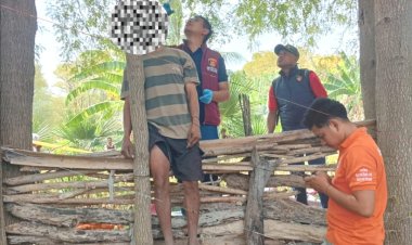Polres-TTS-Lakukan-Olah-TKP-Penemuan-Pria-Meninggal-Dunia-di-Desa-Nunusunu