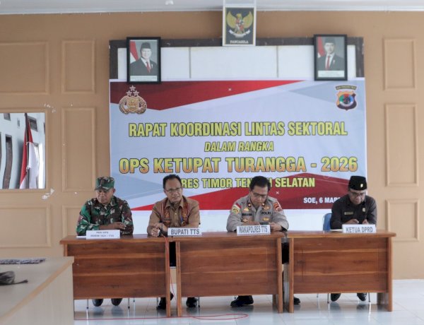 Perayaan Idul Fitri 1447 H, Aman dan Kondusif, Polres TTS Laksanakan Rapat Kordinasi Lintas Sektoral