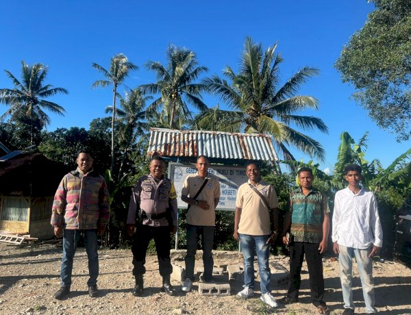 Polsek Ki'e Laksanakan Pengamanan Ibadah Paskah di GMIT Ebenhaezer Hoibeti, Ciptakan Rasa Aman Saat Beribadah