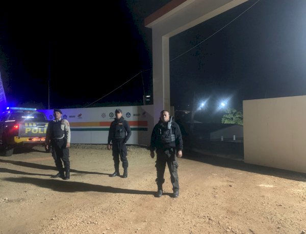 Jaga Keamanan Malam Hari, Sat Samapta Polres TTS Laksanakan Patroli Dialogis