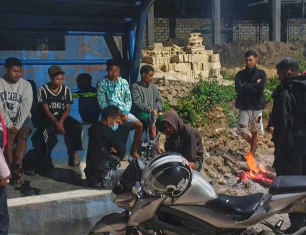 Jaga Keamanan Jam Rawan, Sat Samapta Polres TTS Laksanakan Patroli Dialogis