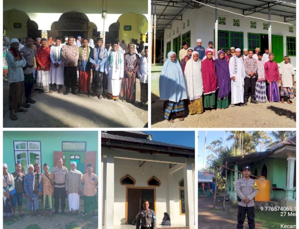 Situasi Kamtibmas Kondusif, Polsek Amanuban Timur Sukses Amankan Shalat Idul Adha 1447 H Di Lima Lokasi