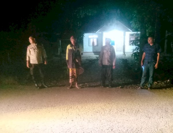 Polsek Mollo Selatan Sisir Desa Biloto: Ingatkan Warga Tanggap Bencana Longsor 
