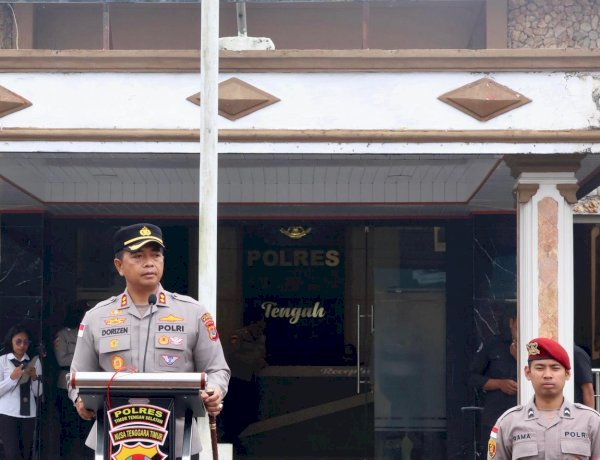 Apresiasi Dedikasi, Kapolres TTS Beri Penghargaan Bagi Personel yang Ungkap Kasus Pembunuhan di Toianas