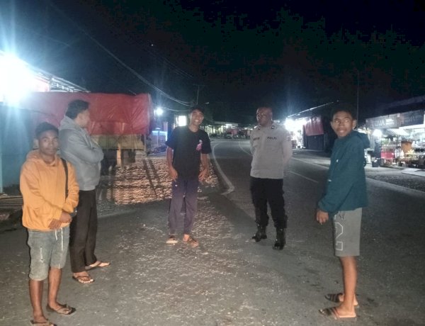 Jaga Kondusifitas Kamtibmas, Polsek Amanuban Tengah Intensifkan Patroli Dialogis