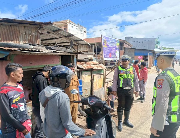 Tingkatkan Kesadaran Berkendara, Sat Lantas Polres TTS Gencarkan Dikmas Lantas dan Sosialisasi Keamanan Jalan Raya