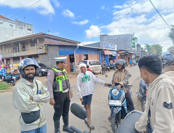 Tingkatkan Kesadaran Berlalulintas, Sat Lantas Polres TTS Gencarkan Dikmas dan Sosialisasi ke Masyarakat