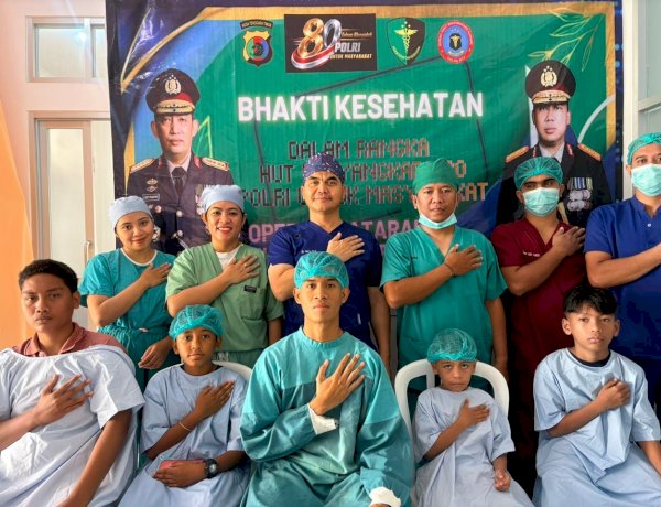 Polda NTT Penuh Kasih, Biddokkes Hadirkan Layanan Kesehatan Gratis Sambut Hari Bhayangkara ke-80