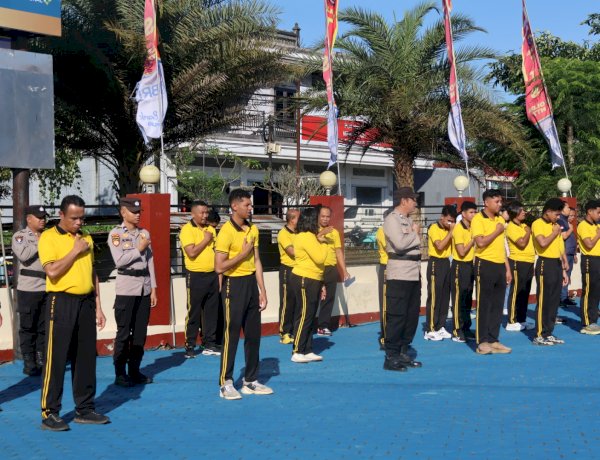 Sambut HUT Bhayangkara ke-80, Personel Polres TTS Ikuti Terapi Masal USEFT untuk Perkuat Mental