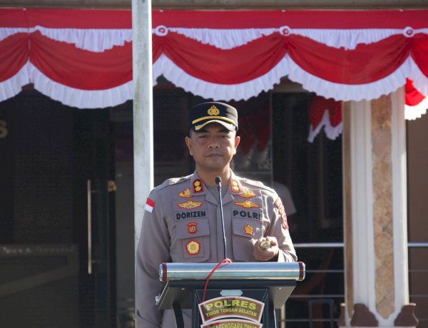 Upacara Pemberian Penghargaan Polres TTS: Kapolres Apresiasi Kesuksesan Brigpol Yushinta di Ajang Nasional