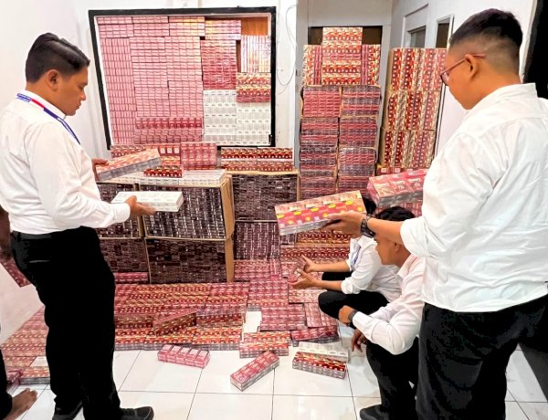 Ditreskrimsus Polda NTT Bongkar Dugaan Peredaran Rokok Ilegal di Empat Kabupaten, Ribuan Bungkus Diamankan