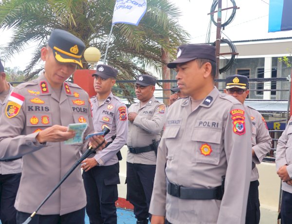 Cermin Teladan Pengayom Masyarakat: Cara Polres TTS Jaga Disiplin dan Kebersihan Lingkungan Kerja
