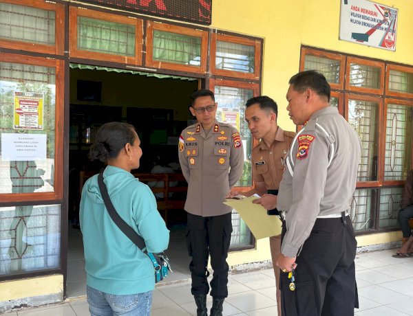 Pastikan Pelayanan Publik Optimal dan Transparan, Kapolres TTS Cek Kondisi Fisik Kantor dan Monitor Pelayanan di Samsat