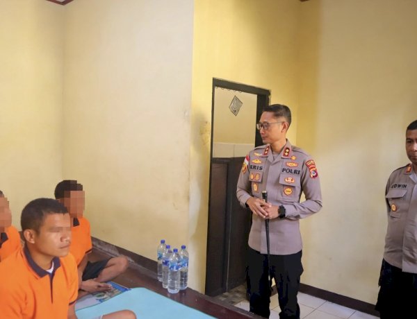 Tindak Lanjuti Arahan Kapolda NTT, Kapolres TTS Cek Langsung Warga Binaan dan Ruang Tahanan di Polres TTS