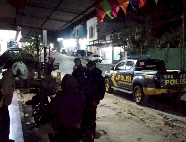 Ciptakan Kondisi  Kondusif,  Personil Polres TTS melakukan Giat Patroli Malam Penyisiran di Titik  Rawan Kota Soe
