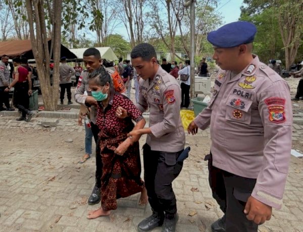 Hadapi Gempa Flores, Polda NTT dan Polres Jajaran Kerahkan 845 Personel ke Wilayah Terdampak