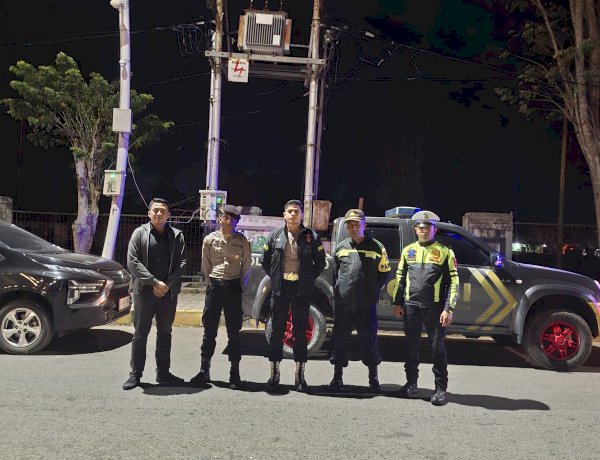 Ciptakan Rasa Aman, Polres TTS Gelar Patroli Dialogis Malam Hari Menyasar Pusat Keramaian hingga Lapas