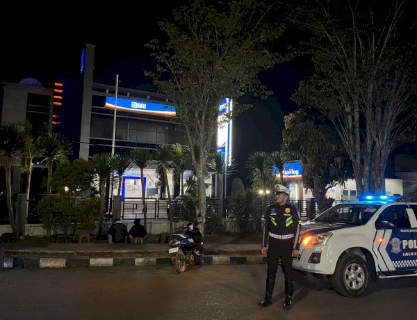 Jaga Kondusifitas Kota Soe, Satlantas Polres TTS Gelar Patroli Malam