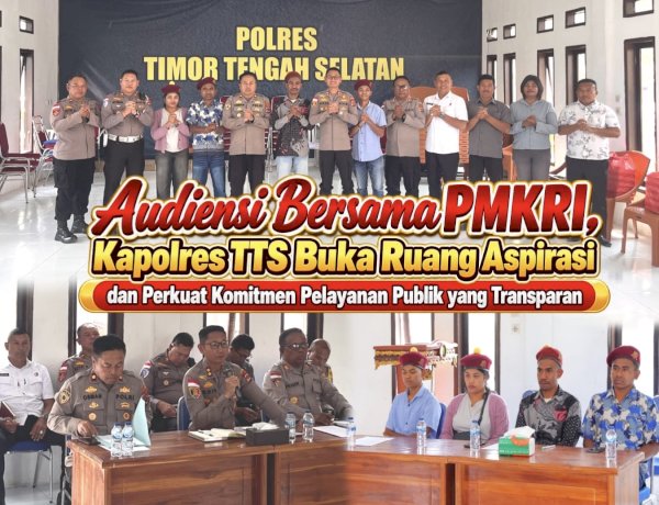 Audiensi Bersama PMKRI, Kapolres TTS Buka Ruang Aspirasi dan Perkuat Komitmen Pelayanan Publik yang Transparan