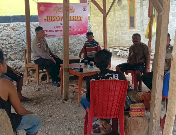 Dengar Keluhan Hewan Ternak hingga Cegah Karhutla, Kapolsek Polen Gelar 