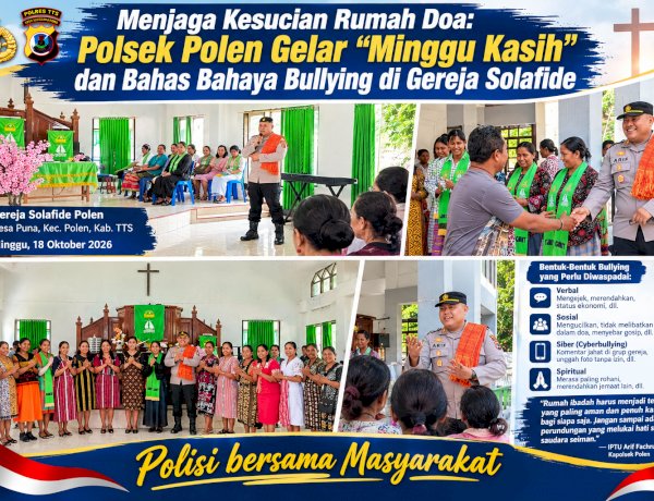 Menjaga Kesucian Rumah Doa: Polsek Polen Gelar 