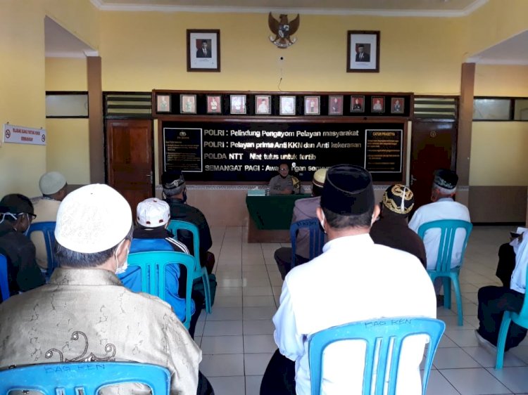 Cegah Covid-19, Kapolres TTS Gandeng Tokoh Agama