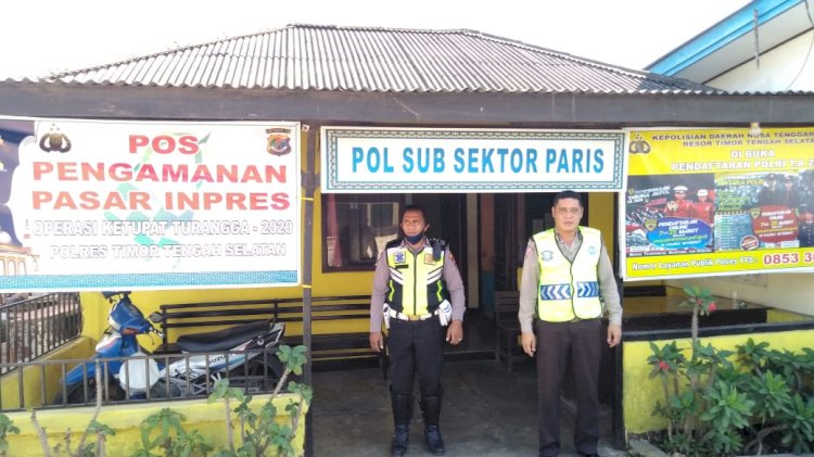 Operasi Ketupat Turangga 2020, Polres TTS Tempatkan Pos Pengamanan dan Pos Pelayanan