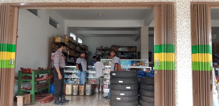 Cegah Peredaran Makanan, Minuman Serta Obat- obatan Kadaluarsa, Polres TTS dan Instansi Terkait Melaksanakan Razia