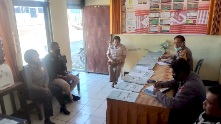 Bag Ops Polres TTS Melaksanakan Rapat Interen