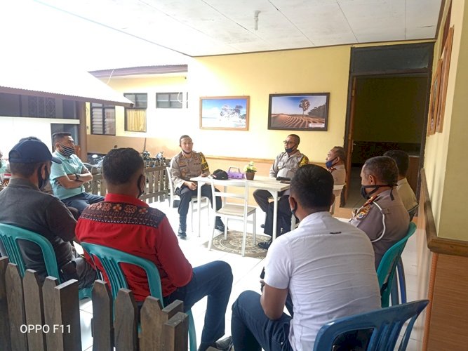Harapan Kapolres TTS Disaat Coffe Morning Bersama Para Perwira