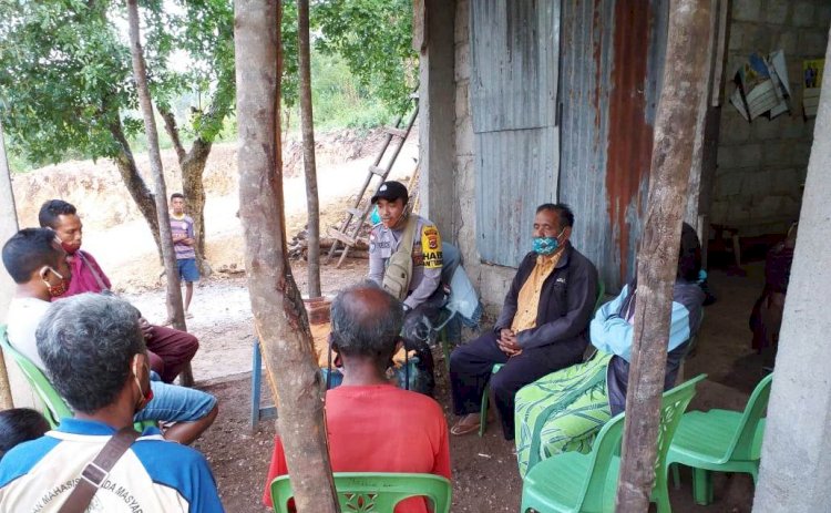 Masalah Salah Paham Antara Warga Binaannya, Bhabinkamtibmas Pol Sub Sektor Neonmat Mediasi dan Diselesaikan Secara Damai