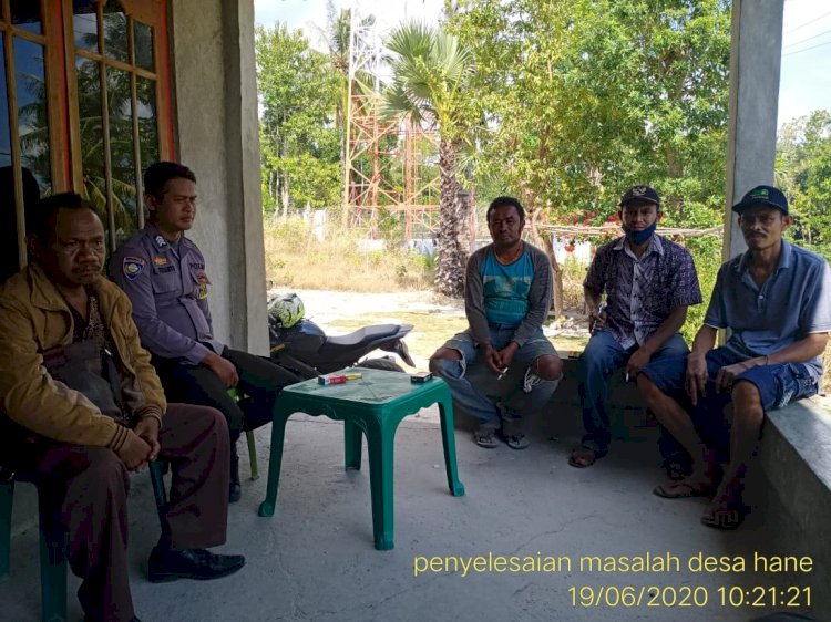 Problem Solving, Bhabinkamtibmas Mediasi Permasalahan Penganiayaan