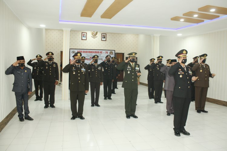 Peringati Hari Bhayangkara ke 74, Polres TTS Mengikuti Upacara Hari Bhayangkara Secara Virtual