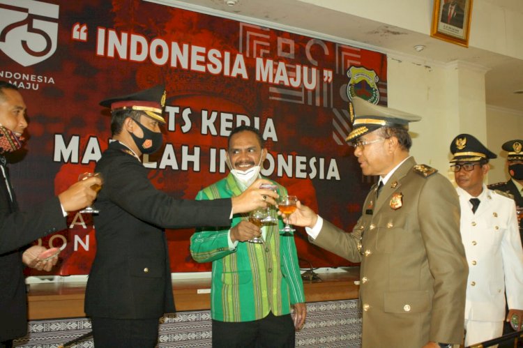 Tos Kenegaraan, Kapolres Hadir bersama Perwira Polres TTS