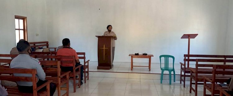 Tingkatkan Karakter Anggota Polri Menjadi Lebih Humanis, Polres TTS Menggelar Binrohtal