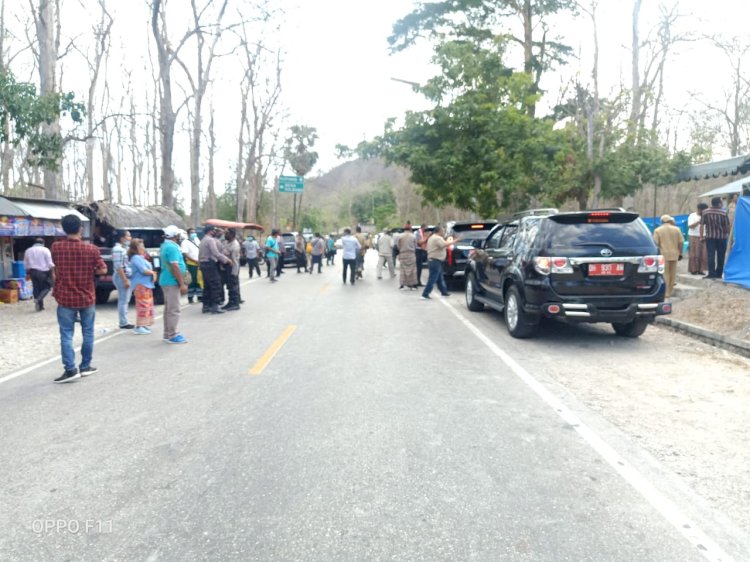  Personil Polres TTS , Pengamanan Kunjungan Dirjen Kehutan RI