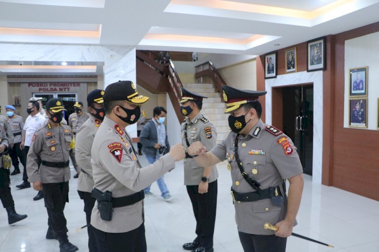 Kapolda NTT Pimpin Upacara Serah Terima Jabatan Kapolres TTS