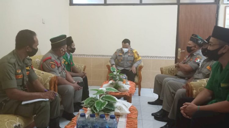 Kapolres TTS Terima Kunjungan Pengurus GP Ansor