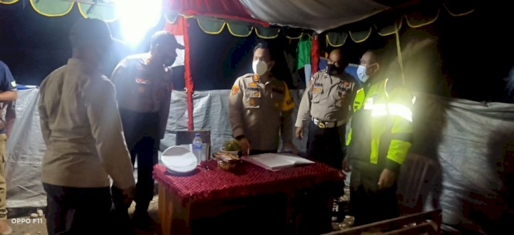 Pengecekan Pos Yan Lilin Turangga 2020 Oleh Kapolres TTS