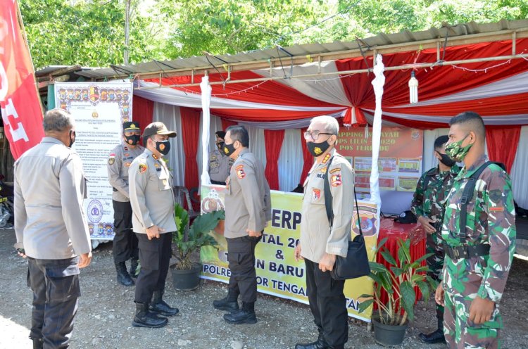Maksimalkan Ops Lilin Turangga 2020, Tim Mabes Polri Supervisi di Polres TTS