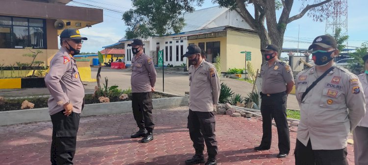 Tiap Rabu, Polres TTS ,Melaksanakan Apel Fungsi