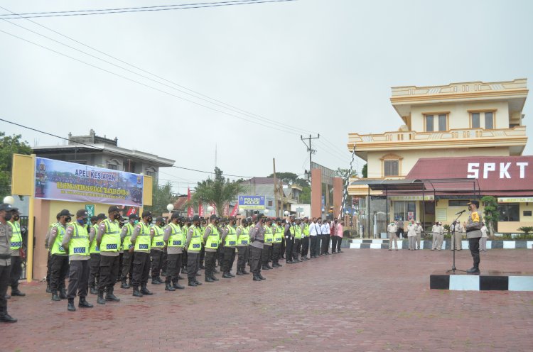 Kapolres TTS Pimpin Apel Kesiapan Bhabainkamtibmas Sebagai Tracer Covid-19